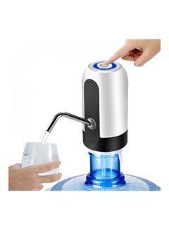 Buy Electric Water Pump Dispenser Black/White 7.4x13.5cm in Saudi Arabia