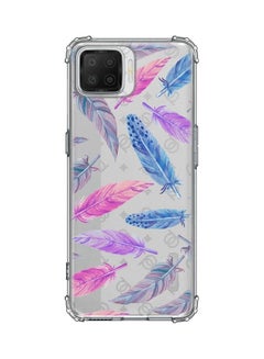 Buy Feather Colors Protective Case Cover For  Oppo A73 / F17 Multicolour in UAE