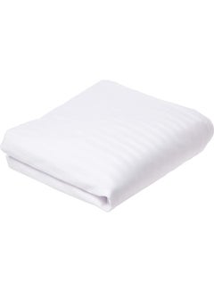 اشتري Single 90 GSM Duvet Cover Satin White في الامارات