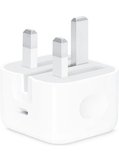 Buy USB-C 20W Fast Charging Adapter White in Saudi Arabia