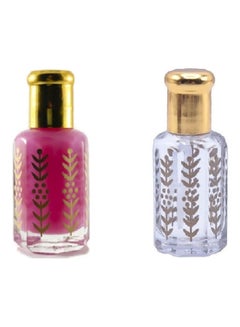 Buy 2-Piece White Musk And Pomegranate Musk Original Oil 2x6ml in Saudi Arabia