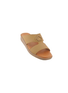 Buy Stylish Slip-On Casual Sandals Brown in UAE