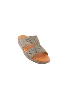 Buy Stylish Slip-On Casual Sandals Grey in UAE