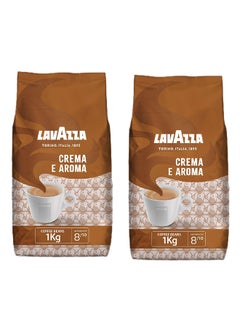 اشتري Crema E Aroma Beans 1kg 1kg pack_of_2 في الامارات