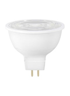 Buy 36Degree Non-Dimmable Eco LED Spotlight / 5.5W GU5.3 MR16 2700K 500lm Bulb White 6.3x5.5x5.1cm in UAE