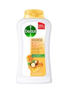 Buy Nourish Showergel And Bodywash Honey And Shea Butter Fragrance 250ml in UAE