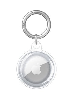 Buy Protective Transparent Case For AirTags Tracker Holder Clear in Saudi Arabia