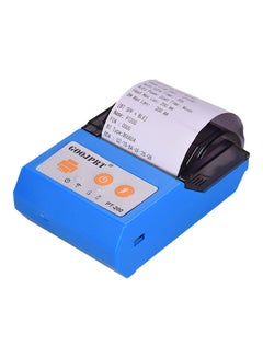 Buy Portable USB Bluetooth Connection Thermal Receipt Printer Blue in UAE