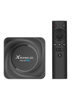 Buy X88 PRO 20 Android 11.0 Smart TV Box X88-PRO-32UK Black in Egypt