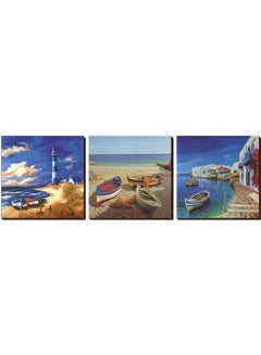 Buy Chalet Decor Wall Art Multicolour 15x15cm in Egypt