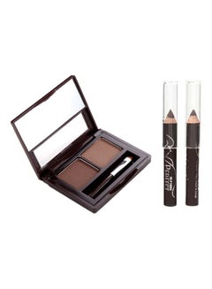 Buy Eye Brow Cake Dark Brown/Brown in UAE