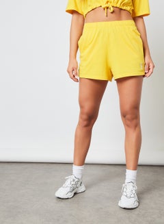 Buy Basic Logo Shorts Daffodil in UAE