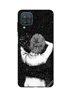 Buy Protective Case Cover for Samsung Galaxy A12/M12 Night Imagination Of Doodle Girl in Saudi Arabia