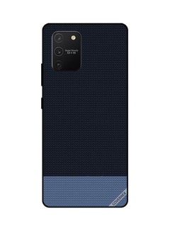 اشتري غطاء حماية بتصميم نقاط لهاتف سامسونج جالاكسي S10 لايت أزرق في السعودية
