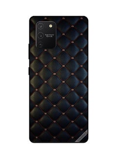 اشتري غطاء حماية بتصميم مسامير معدنية على قماش أسود لهاتف سامسونج جالاكسي S10 لايت متعدد الألوان في السعودية