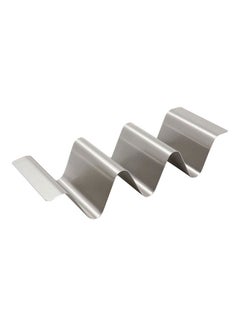 Buy Stainless Steel Taco Holder Rack Tool Silver in Saudi Arabia