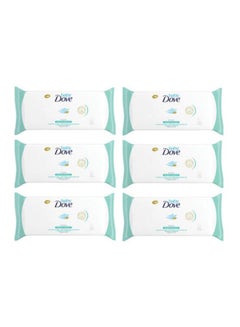 Buy Pack Of 6 Baby Sensitive Moisture Wipes in UAE