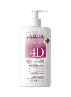 Buy White Prestige 4D Daily Intimate Gel Clear 250ml in UAE