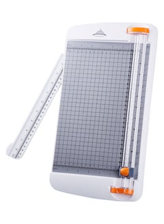 Buy A4 Rotary Paper Cutter With Sliding Blade White in Saudi Arabia