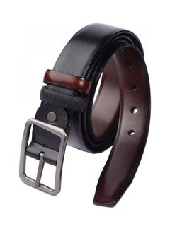 Buy Reversible Formal Belt Black/Brown in Saudi Arabia