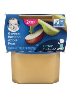 Buy Baby Cereal - Banana, Apple, Pear Banana 113grams Pack of 2 in UAE