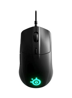 Buy Rival 3 Gaming Mouse, 8,500 CPI TrueMove Core Optical Sensor, 6 Programmable Buttons, Split Trigger Buttons, Brilliant Prism RGB Lighting | 62513 in UAE