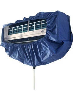 Buy Air Conditioner Waterproof Cleaning Cover Blue in Saudi Arabia