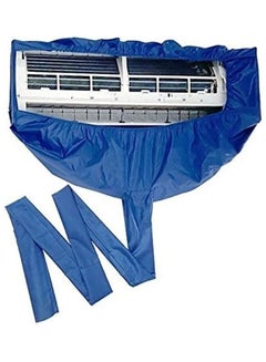 Buy Waterproof Air Conditioner Cleaning Cover Blue in Saudi Arabia