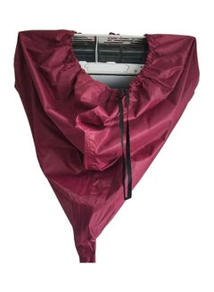 Buy Waterproof Air Conditioner Cleaning Cover Red in Saudi Arabia