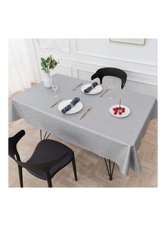 Buy Nordic Style Disposable Waterproof Table Cloth Grey 140 x 180cm in UAE