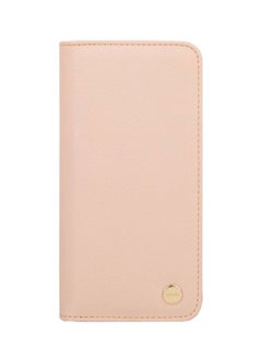 Buy Leather Case For iPhone 12 Pro Max Beige in UAE