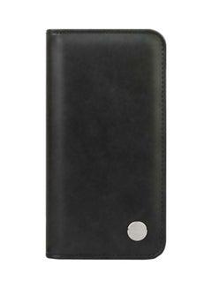 Buy 3-In-1 Leather Case For iPhone 12 Mini Black in UAE