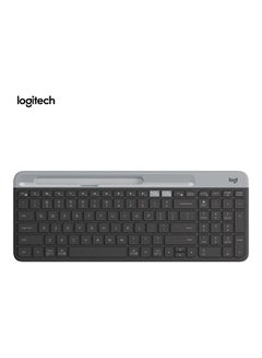 اشتري لوحة مفاتيح لا سلكية بتصميم فائق الرقة أسود في مصر