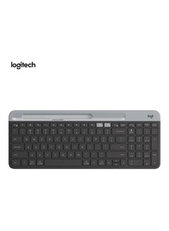 Buy Wireless Ultra-Thin Keyboard Black in Saudi Arabia