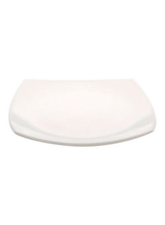 Buy Quadrato Dessert Plate White 19cm in UAE