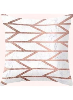 Buy Geometric Design Decorative Cushion Cover Multicolour in UAE