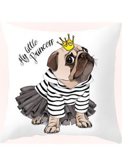 Buy My Little Princess Design Cushion Cover Multicolour in UAE