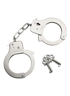 Buy Metal Handcuff With Key 10.25inch in Saudi Arabia