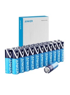 Buy Pack Of 24 AA Alkaline Batteries Blue/Black in UAE