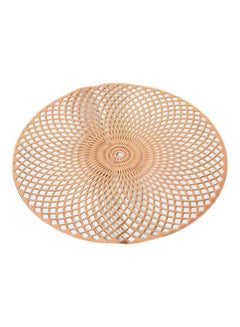 Buy Elias Round Placemat Rose Gold 38cm in UAE