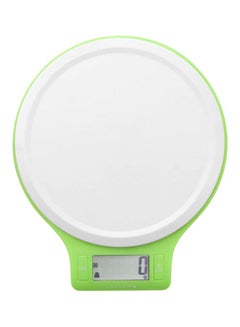 Buy Electronic Digital Kitchen Scale 05-6121-04 Green/White in Saudi Arabia