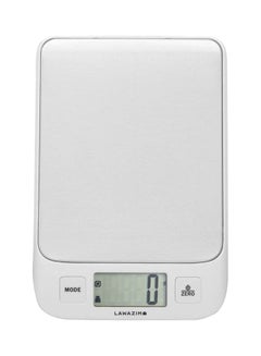 Buy Digital Precision Kitchen Scale White/Silver 25.6cm in Saudi Arabia