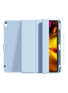 Buy Protective Case cover for 2020 iPad Air4 Sky Blue in Saudi Arabia