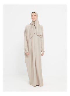 Buy Ehram Dress Beige in UAE