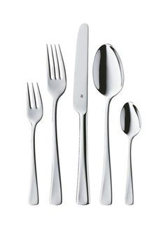 اشتري 30-Piece Denver Cutlery Set فضي في الامارات