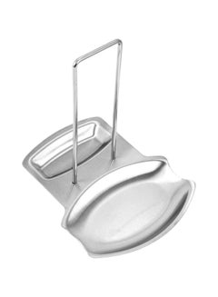 Buy Stainless Steel Pan Pot Rack With Removable Lid Silver 19x16x19cm in Egypt