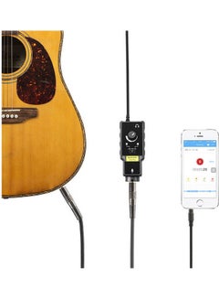 اشتري Guitar Adapter With Phantom Power Preamp For Smartphones 7.68 x 5.31 x 1.85بوصة أسود في مصر