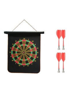 Buy Thick DoubleSided Magnetic Dart Target Safety Dart Set 17inch in Saudi Arabia