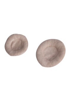 Buy 2-Piece Round Pillow Posing Bean in UAE