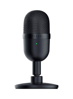 Buy Razer Seiren Mini Ultra Compact Condenser Microphone - Ultra-Precise Supercardioid Pickup Pattern, Professional Recording Quality, Ultra-Compact Build, Shock Resistant, Black in UAE